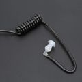 【MIGAPALAZA】 3.5mm Air Tube Headset Anti-radiation Stereo Earphone for iPhone Black - intl. 