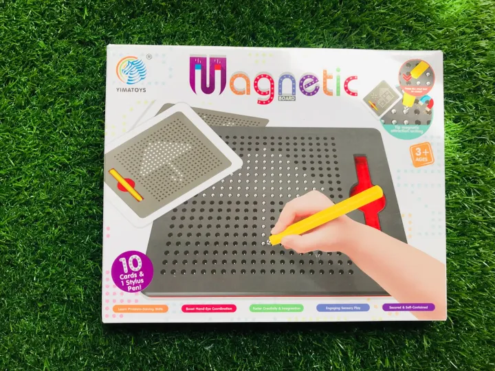 Magnet%20Learning%20Board%20Drawing%20Magnetic%20Slate%20Magic%20Slate%20With%20Free%20Stylus%20Pen%20&%2010%20Cards%20Play%20Magnet%20Pad%20Magnetic%20Drawing%20Board%20-%20Image%203