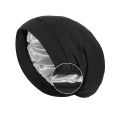 Satin Lined Bonnet Hat For Women Men Soft Adjustable Sleeping Hat Curly Hair Care Unisex Silk Night Hair Cap Muslim Turban HatNIUMAO. 