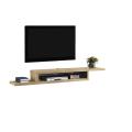 Tv Shelf wall mounted  for 72 inch LED, Modern TV Entertainment Center TV Console Table Television Stands wallmount, 72". 