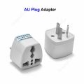 1pc Universal AU Plug Adapter EU European US American UK To 3 / 2 Pin Australia Travel Power Adapter Plug Socket Electric Outlet. 
