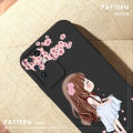 New Design Lovely Cartoon Girl &Flower Logo Cute Camera Lens Protection Phone Case Cover Casing  For Infinix Note 10 Aesthetic Cantik Anime With Camera Cover Pattern Anti Shock Full Protection Mobile Phone Back Cover Mobile Phone Back Cover. 