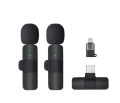 K8 Wireless Bluetooth Microphone Universal Plug n Play Audio Mic Mini Collar for Mobile Phone for type c android and lightining. 