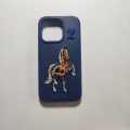 polo case for iphone 14 pro max - Blue / Black / Grey / Brown. 