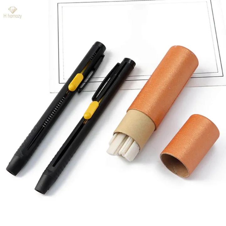 Tailors%20Chalk%20Fabric%20Marking%20Pens%20Sewing%20Chalk%20Pencil%20Fabric%20Marker%20Pen%20for%202%20Pens%20w%2020%20Refills%20-%20Image%203