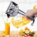 TD Manual Juicer, Fruit Press Juicer Made Of Heavy Duty Aluminum Alloy For Oranges, Lemon, Water Melon, Pomegranate, Silver Colour. 