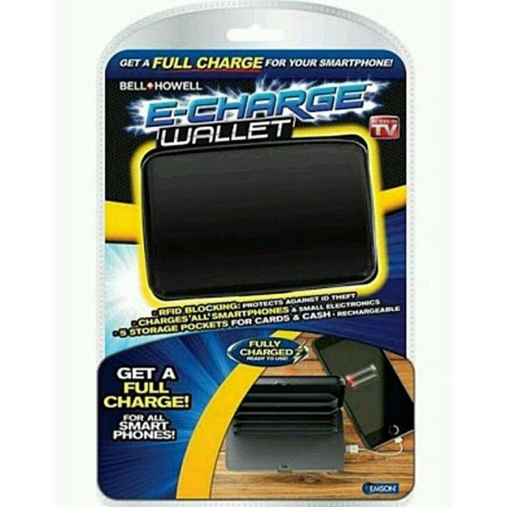 Wallet Power Bank Bi-fold With Rf-id Protection & Security
