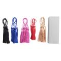 40 PCS Acrylic Bookmark Blank Clear DIY Unfinished Mini Book Markers. 