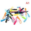 20pcs Zipper Pull Puller End Fit Rope Tag Replacement Clip Zip Cord Tab Cologo. 