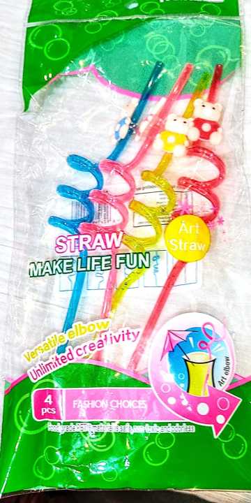 4pcs/pack%20Fruit%20Cartoon%20Straws%20Party%20Decoration%20Straw%20Beverage%20Straws%20Cartoon%20PVC%20Plastic%20Straw%20Art%20Straw%20Soymilk%20Straw%20Kitchen%20-%20Image%206
