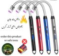 Rechargeable Electric Lighters, TYPE-C&MICRO Long Lighter Use Plasma Arc to Light Candle, Windproof Arc Lighter, Candle Lighter, BBQ Grill Lighter, Camping Accessories 360 ROTAV STOVE LIGHTER Kitchen lighter. 
