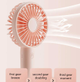 Mini Fan - Portable USB Rechargeable mini fan & Handheld Electric Fan for Students, girls and Office  | Mini Fan Quiet Operation Portable Energy-saving Lightweight USB Rechargeable Plastic Handheld Fan Multi-purpose Pocket Fan - 1 Pc. 