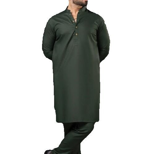 Classic%20Green%20Kurta%20Pajama%20for%20Men%20-%20Image%202