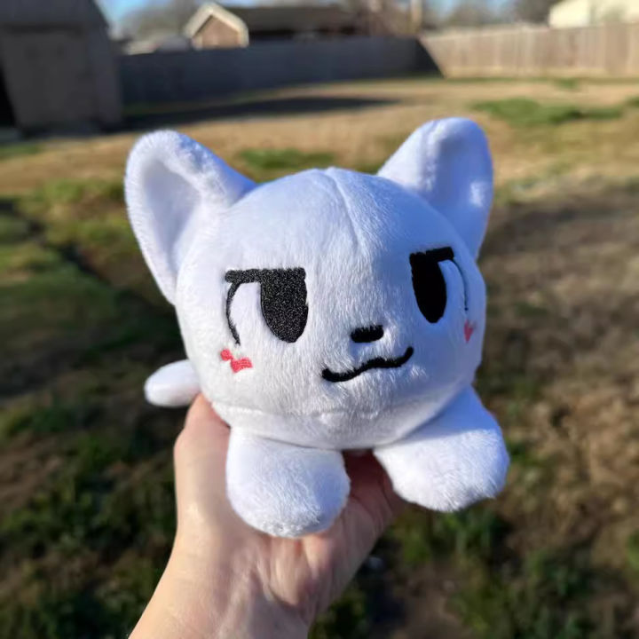 Cross-border new arrival Boykisser Meme bean Plushie  Little Silly Cat Animation Plush Puppet and Doll