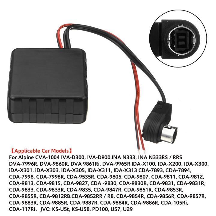 Car Motors bluetooth Adapter Module AUX Cable KCA121B For Alpine 9887/105/117/9855/305S