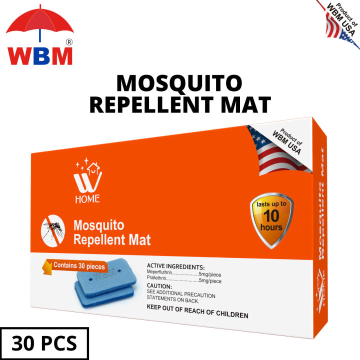 WBM Mosquito Repellent Mat - 30 Pcs | Mosquito Repellent Last Upto 10 Hours Protection