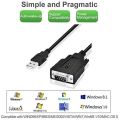 V.TOP to USB RS - 232 DB9 serial-Adapter for Mac OS X/Windows 8.1 fähig Linux/Add-Jahr port serial RS232 to your laptop oder desktop-computer through USB. 