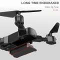 DM99 Drone with Dual Camera, 4K UHD Camera DM99 Drone, RC Quadcopter with 3D Flips, Trajectory Flight, Headless Mode, Altitude Hold, One Key Take Off/Landing, Bag and 2 Batteries. 