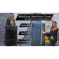Washing Machine Cover 100% Waterproof & Dustproof - Sunscreen Protector with Zipper for Haier, Dawlance Washer & Dryer - Universal Fit for All Sizes & Models - Premium Quality, Heavy Duty - Home Essential. 