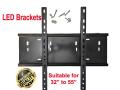 High Quality 32 inch To 55 inch Universal LCD LED TV Fix Wall Bracket Wall Mount Wall Stand Slim Wall Bracket Wall Mount Wall Stand Non-Movable Wall Bracket Wall Mount Wall Stand. 