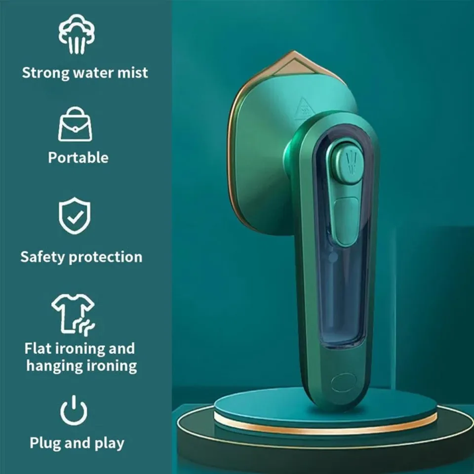portable mini electric steam iron -handheld garment steamer - clothes  ironing machine - light weight iron - istree - imported iron - | Daraz.pk
