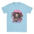 Demon Slayer anime Kamado nezuko T shirt men 100% cotton for male T-shirts crew neck tee shirt short sleeve clothing gift idea. 