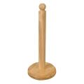 Wooden Paper Towel Holder Freestanding Kitchen Bathroom Tissue Roll Stand 7 inch 10 inch. 