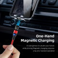 Melonboy 540 Rotation Magnetic Charging Cable Type C Cord Micro Usb Cable for Xiaomi Huawei iPhone 12 11 Mobile Phone Charger. 