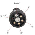 Plastic 5 in 1 Adjustable Nozzle for 1/4inch High Pressure Cordless Washer Cleaner Water Gun Parts Hose Nozzle CVFHHH. 