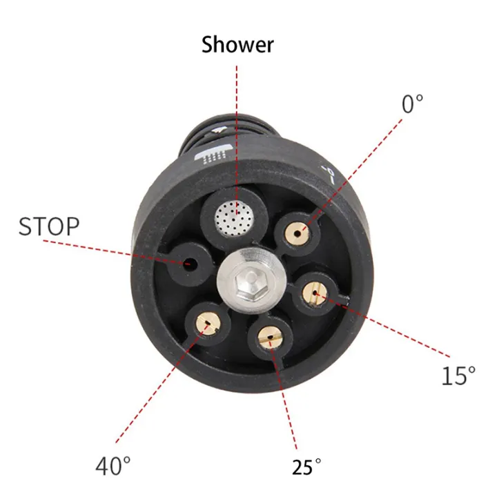 Plastic%205%20in%201%20Adjustable%20Nozzle%20for%201/4inch%20High%20Pressure%20Cordless%20Washer%20Cleaner%20Water%20Gun%20Parts%20Hose%20Nozzle%20CVFHHH%20-%20Image%202