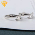 Open Ring Adjustable Love Hug Ring. 