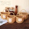 Hanging Storage Basket Wall Mount Basket for Bathroom Snacks. 