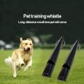 FLYEER Dog Training Whistles, Dog Whistle 210.5 with Lanyard, Black Dog Whistle for Recall, Barking (2 Pack). 