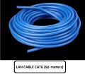 50 meter LAN Cable with connectors / Ethernet Cable For Modem,PC, Laptop Cat 6 Blue 0r Black Color. 