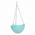 Plastic Hanging Plant Pots, Flower Pots, Hanging Pots with Chain Hangers Planters Plastic Gardening Pots alternate to Clay Pots best container gardening ideas Top Reviewed Top Rated Top ranked. 