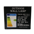 Outdoor & Indoor Wall Decoration Lights Waterproof Modern Facade Light Aluminum Ball Shape Wall Lighting LED Corridor Wall Lamp. 