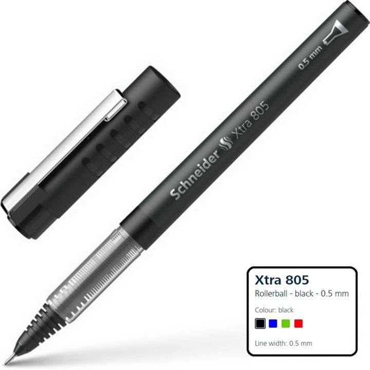 Schneider Xtra 805 Rollerball pen 0.5mm (Made in Germany) Schneider Roller ball pen - Schneider pens - ballpoint pen