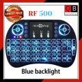 Mini Touch Pad RF 500 Wireless with 3 Colour Backlight Keyboard Mouse - rf500 keyboard – rf500 wireless keyboardBy QB. 