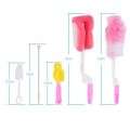 5Pcs Baby Bottle Brush Set - BPA-Free, Soft Bristles for Safe and Effective Cleaning of Baby Bottles, Nipples, and Sippy Cups, Durable, Dishwasher Safe, and Gentle for Newborns. 