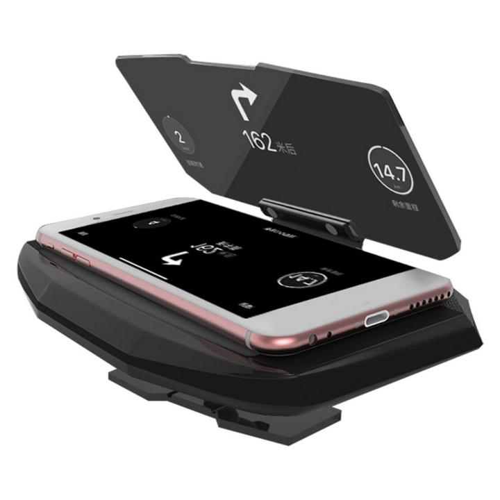 Car HUD Head Up Navigation Display Phone Holder Mount GPS Projector