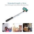 Extendable Selfie Stick with Detachable Bluetooth Wireless Remote Phone Holder Compatible with All Smartphones Bluetooth Selfie Stick, 3 in 1 Multifunctional Selfie Stick Tripod Stand. 