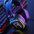 COLUSI CLS-200 RGB Gaming Headset - 360° Microphone, Adaptive Head Beam, Bass Surround, Soft Memory Earmuffs. 