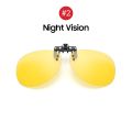 Rimless Round Flip up Clip on Oversized Men Polarized Clip Sunglasses Fishing Aviation Blue Mirror Big Size Driving 2021 Glasses. 