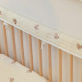 HelloWorld Baby Crib Bumper Wrinkle-resistant Safety Soft Touching Infant Crib Liner. 