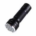 21 LED UV Ultraviolet Flashlight Purple Light Mini Torch Flash Lamp For Pet Urine Stains Portable Black Light Flashlights 1Pcs. 