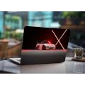 Red, white, Need for Speed, Honda NSX, Laptop Notebook Skin Sticker Cover Art Laptop Skin Fits 13.3" 14" 15.6" 16". 