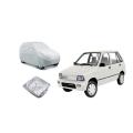 Dust and Waterproof Car Cover Silver for Suzuki Mehran. 