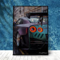 Wall Painting Nissan GTR R35 Beautiful Picture Frame Best Wall Decor Cars Wall Art. 