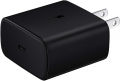 Samsung 45W USB-C Super Fast Charging Wall Charger for Galaxy S22, Galaxy S21, Galaxy S20, Note20 Models - Black , 45W TA w/ Cable, Black. 