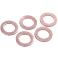 50 Pcs Copper Crush Washer Flat Seal Ring Fitting 6mm x 10mm x 1mm. 